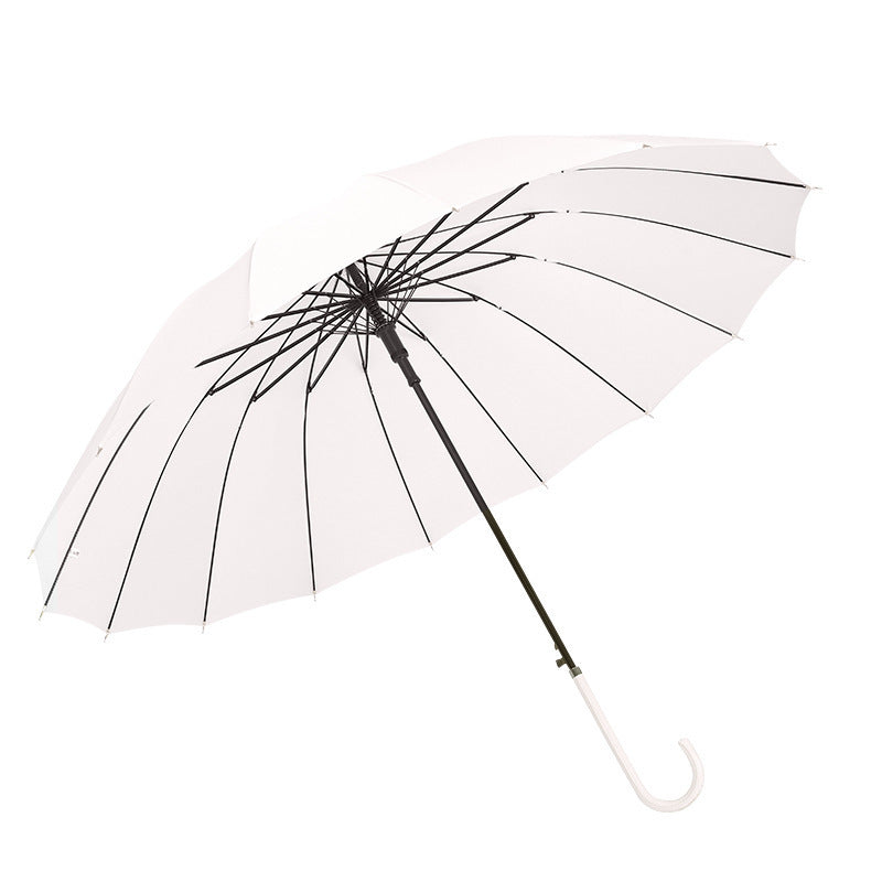 Women's elegant hand umbrella with classic handle Kalsten