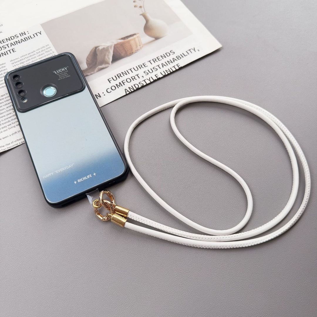 Premium Faux Leather Lanyard Kalsten