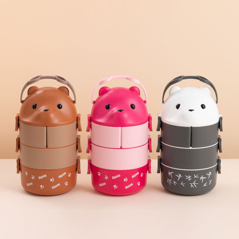 Bear-Themed Food Storage Container