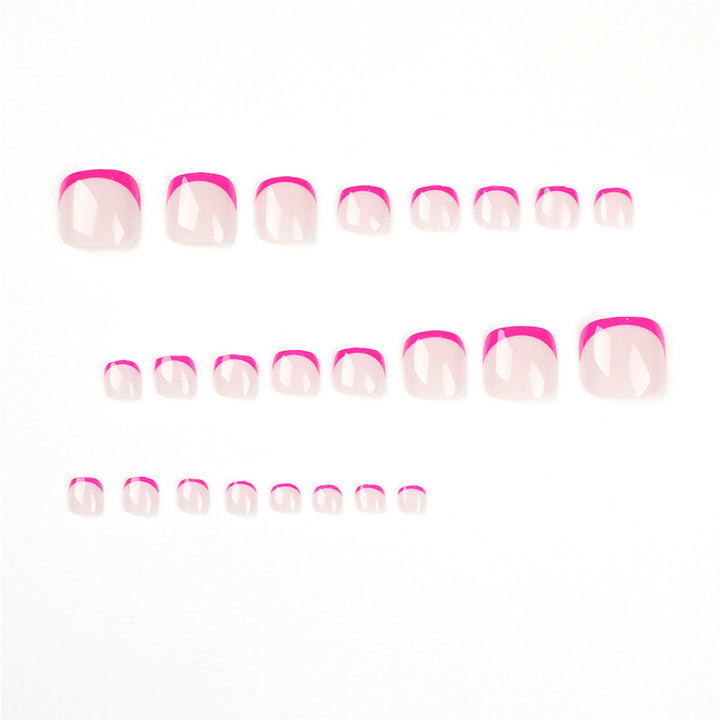 Artful foot nail design with modern color accents Kalsten