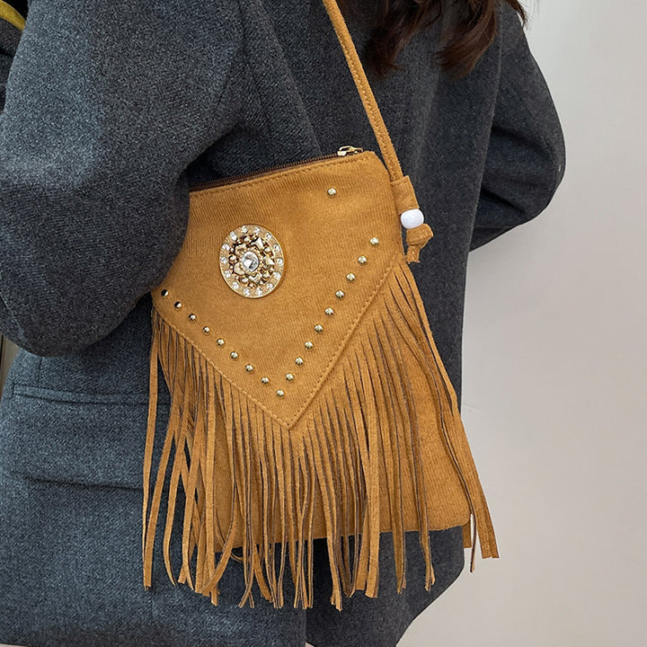 Bohemian Fringe Clutch Bag
