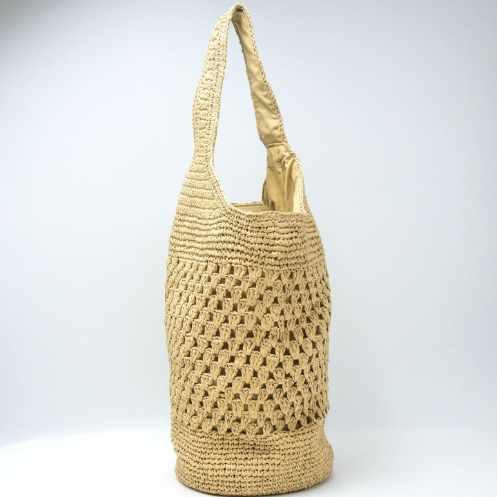 Hand-knotted structure shopping bag Kalsten