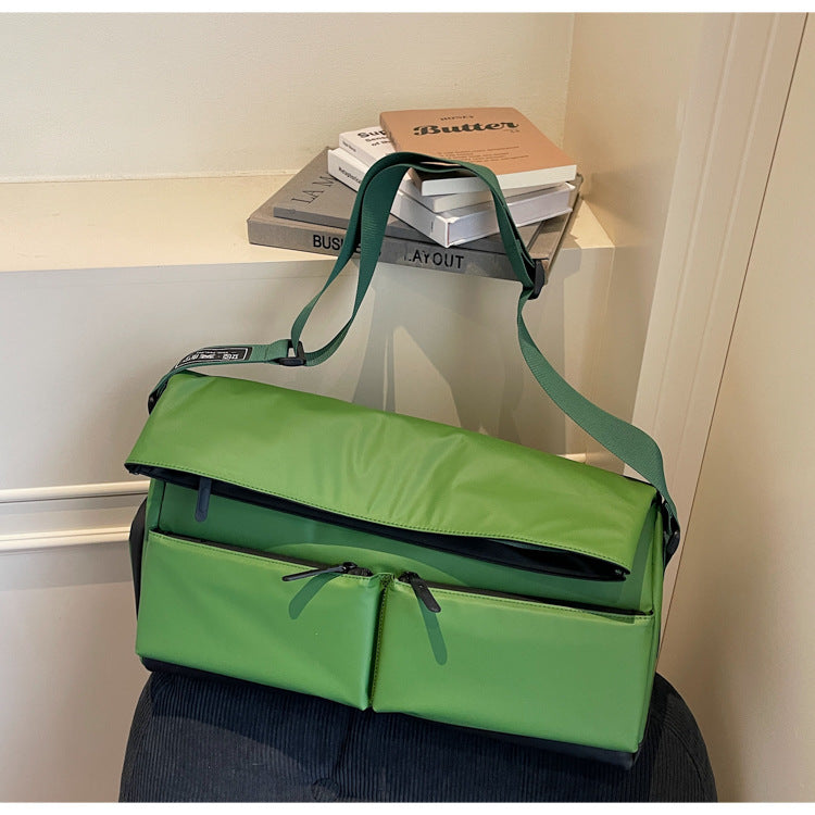 Multi-Pocket Waterproof Messenger Bag Kalsten