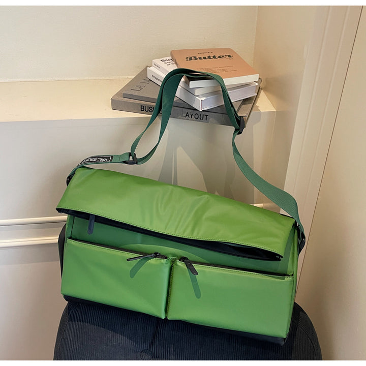 Multi-Pocket Waterproof Messenger Bag Kalsten