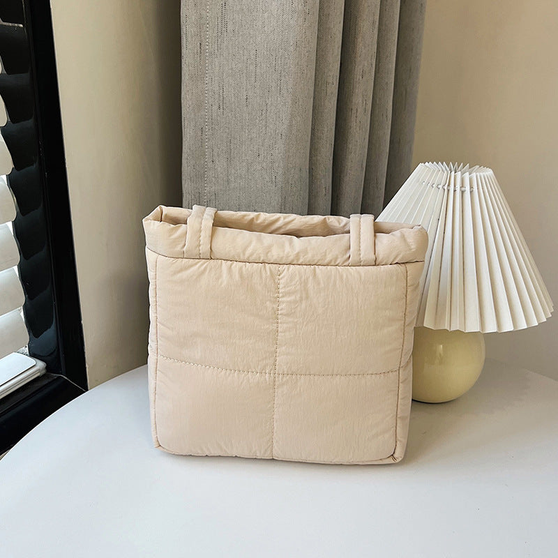 Padded Texture Tote Bag