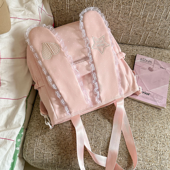 Cute Decorative Bunny-Ear Tote Bag Kalsten
