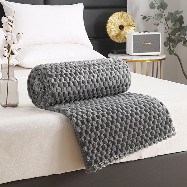 Women Soft and Cozy Plaid Blanket Kalsten