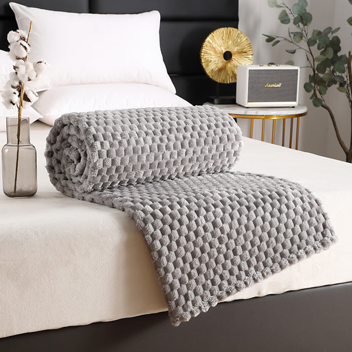 Women Soft and Cozy Plaid Blanket Kalsten