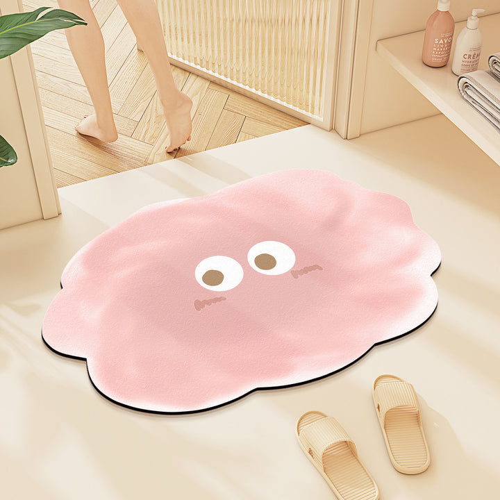 Playful Cloud-Shaped Bath Mat Kalsten