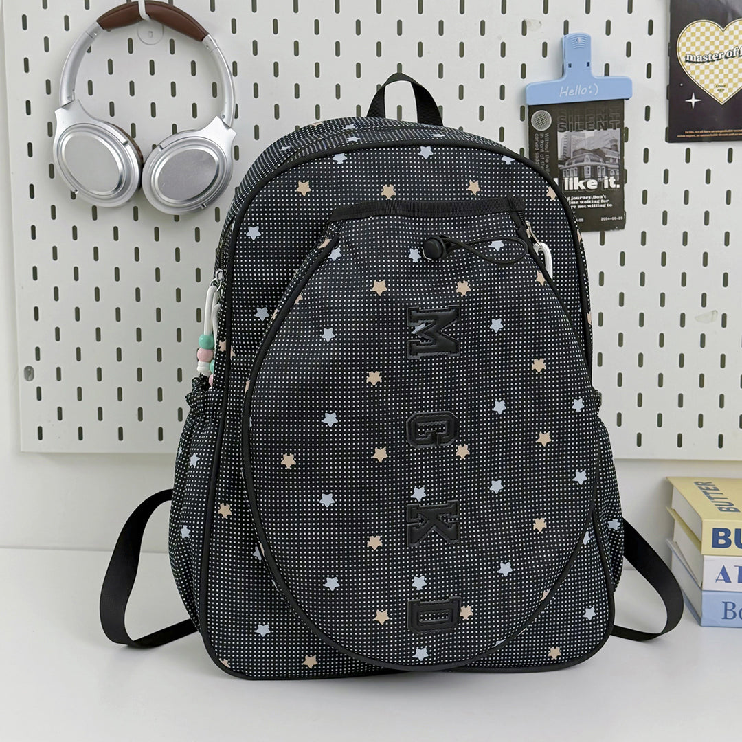 Star-Patterned Casual School Backpack Kalsten