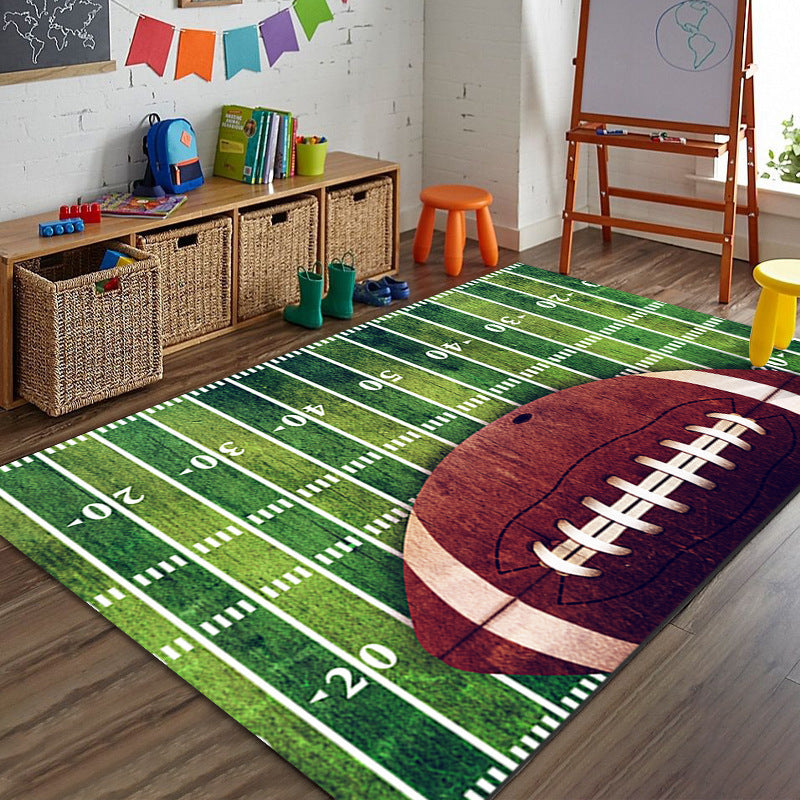 Sports-Themed Area Rug