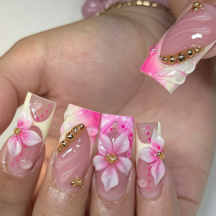 Artistic Floral Nail Art Design Set Kalsten