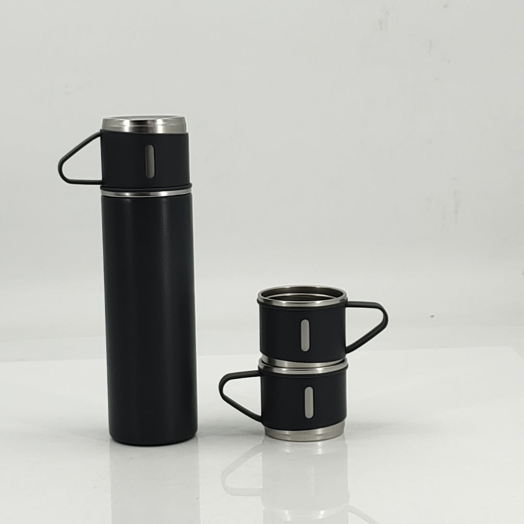 Ladies insulated bottle with integrated cups Kalsten