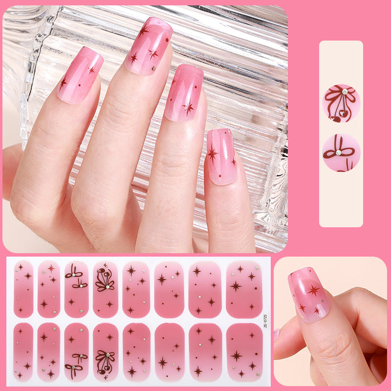 Artistic Press-On Nail Wraps