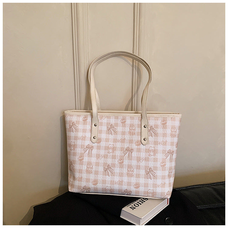 Chic Floral Patterned Tote Bag Kalsten
