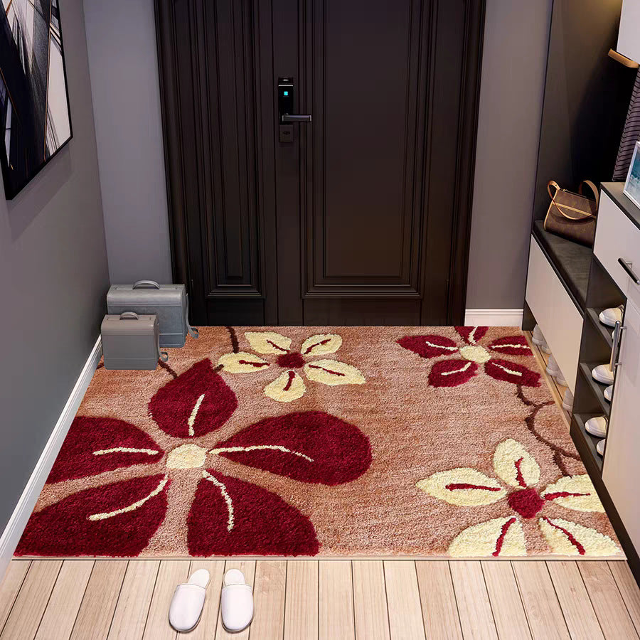 Stylish Floral Patterned Area Rug Kalsten