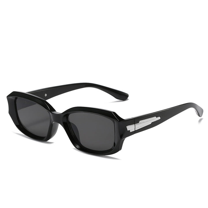Retro-Inspired Angular Sunglasses with Unique Decorative Details Kalsten