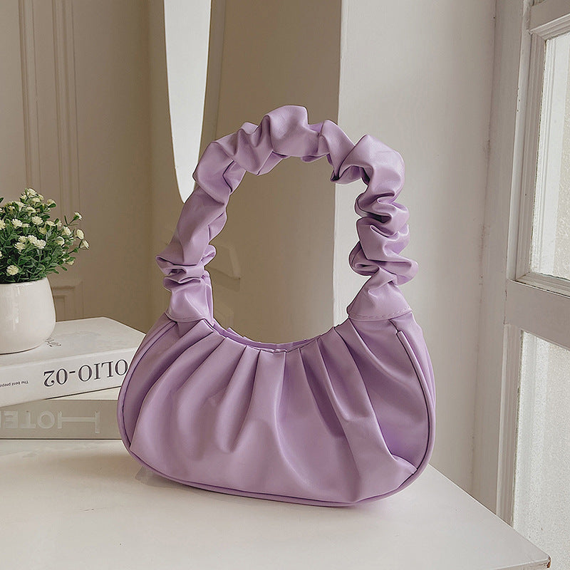 WoFashionable Ruched Handbag Kalsten