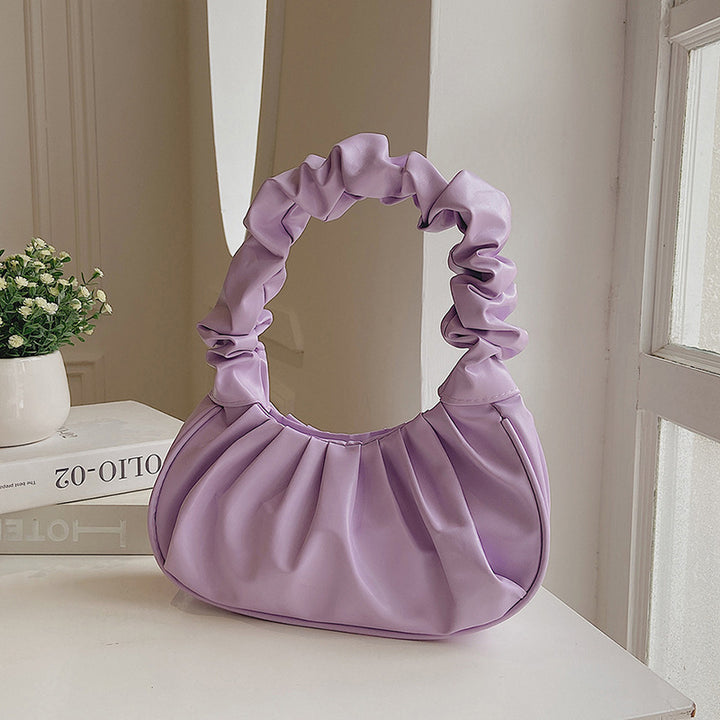 WoFashionable Ruched Handbag Kalsten