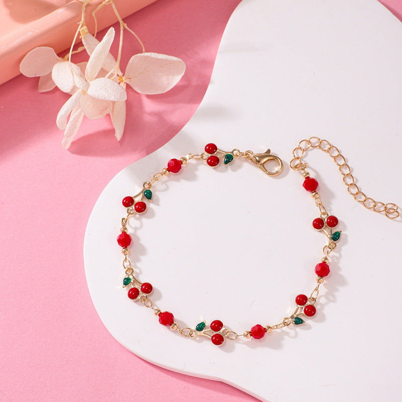 Cherry Blossom Charm Bracelet Kalsten
