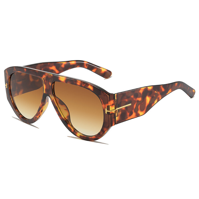 Fashion-Forward Oversized Shield Sunglasses Kalsten