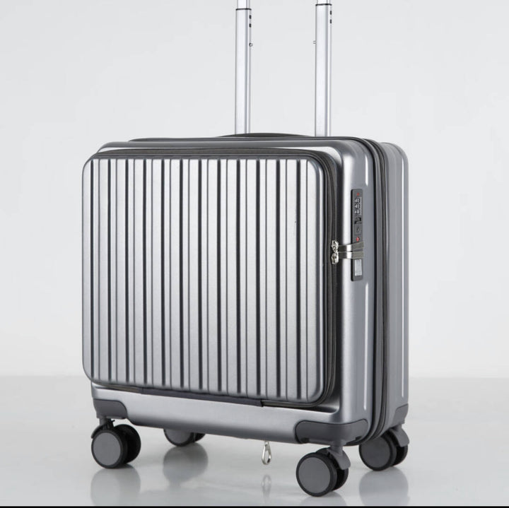 Unisex Lightweight High-Durability Hard-Shell Carry-On Suitcase Kalsten