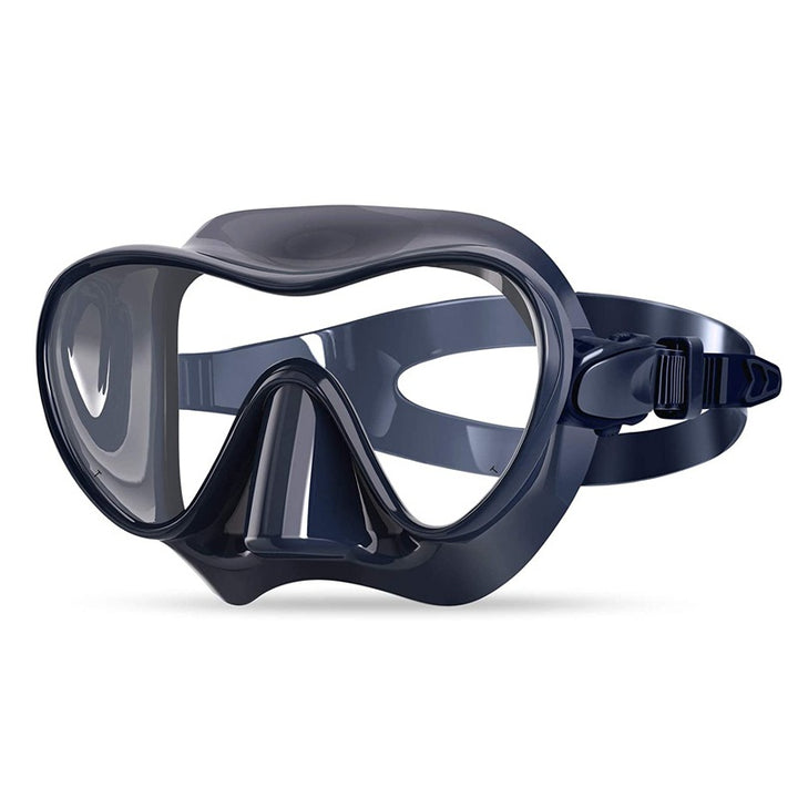 Diving mask with flexible silicone edge and clear field of vision Kalsten