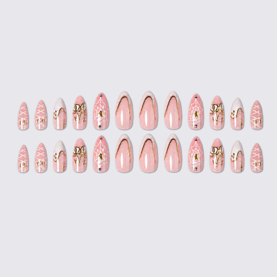 Artistic Halloween Themed Press-On Nail Set kalsten