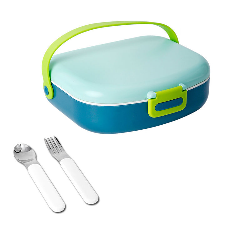 Insulated Lunch Box with Utensil Set
