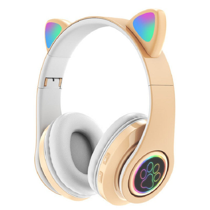 Wireless Over-Ear Headphones with Rgb Light Effects Kalsten