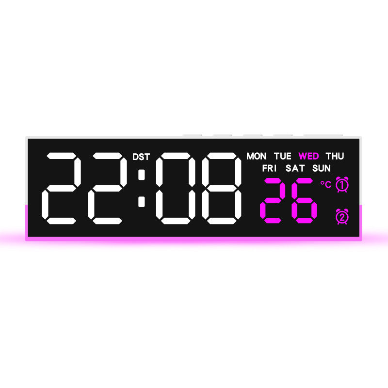 Alarm clock with digital display and temperature display Kalsten