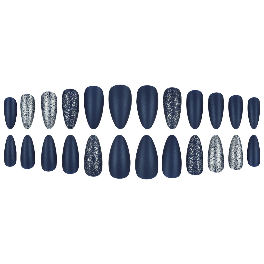 Glittery Stiletto Press-On Nail Set Kalsten