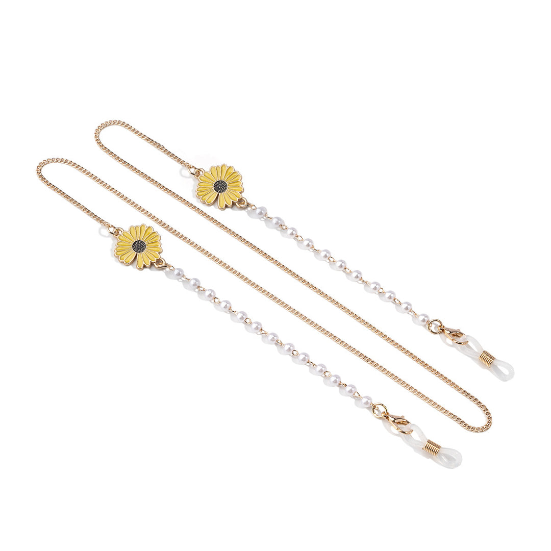 Floral Design Eyewear Chain Holder Kalsten