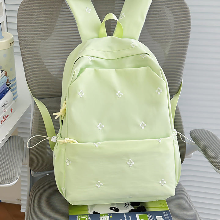 Floral Embroidered Casual Backpack Kalsten