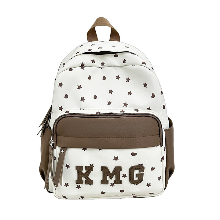 Casual Star-Patterned Backpack Kalsten 1791204760