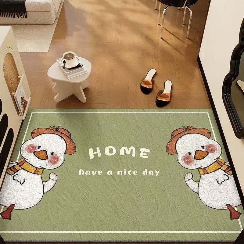Playful Cartoon Doormat