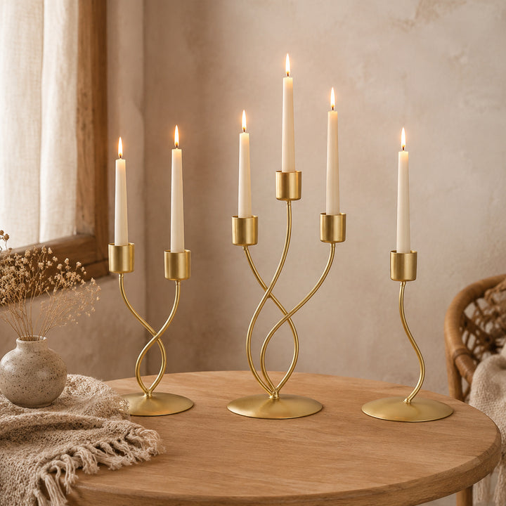 Artistic Cactus-Shaped Candle Holder