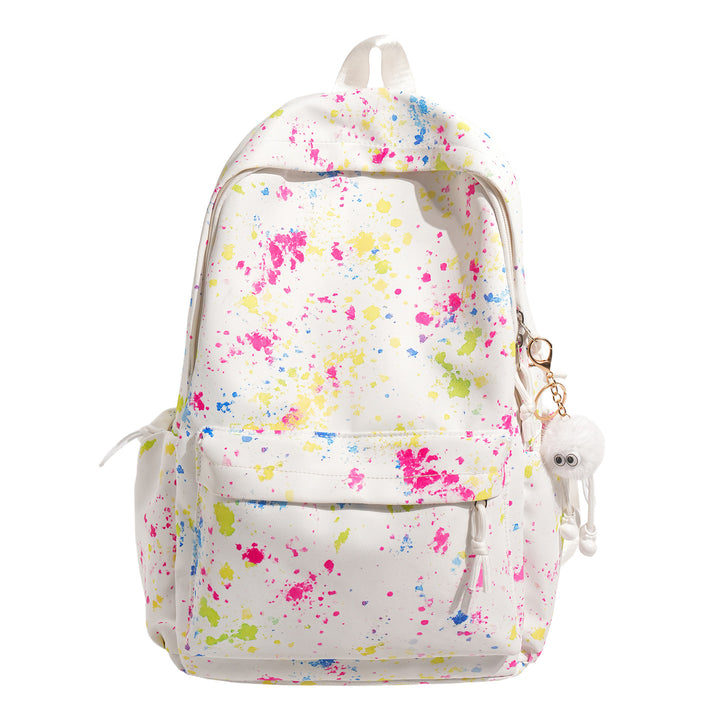 Artistic Splash-Patterned Backpack Kalsten