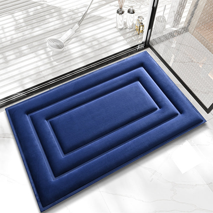 Soft Velvety Bathroom Mat Kalsten