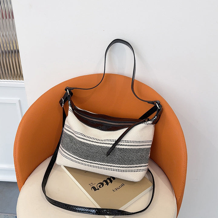 Textured Crossbody Handbag