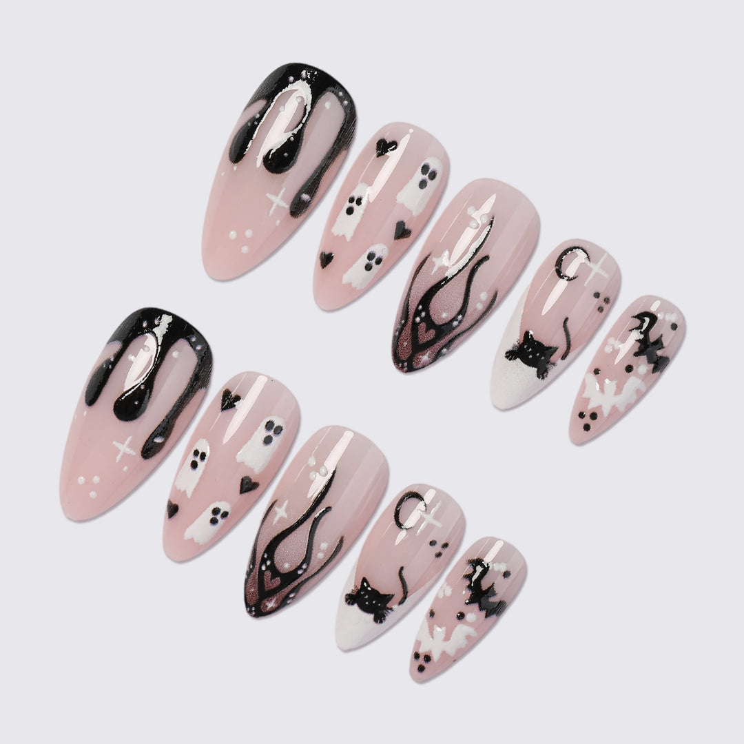 Themed Halloween Press-On Nails Kalsten