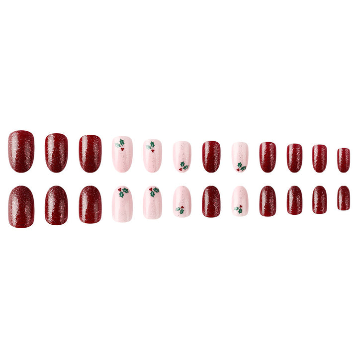 Festive Holiday Gel Nail Wraps Kalsten