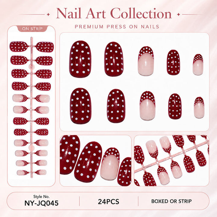 Elegant Press-On Fingernails with DIY Set Kalsten
