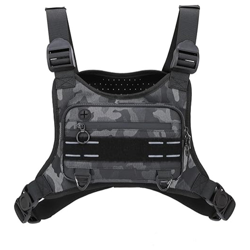 Multifunctional vest with adjustable straps and numerous pockets Kalsten