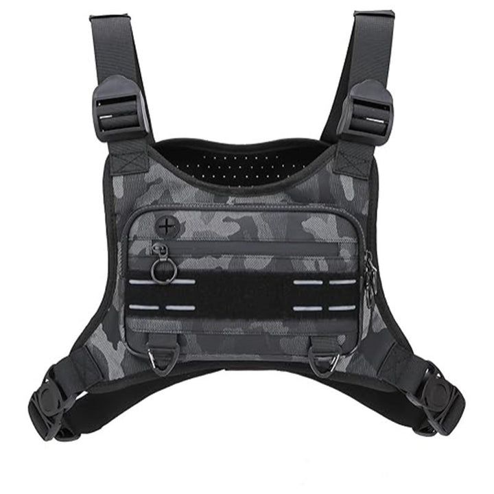 Multifunctional vest with adjustable straps and numerous pockets Kalsten