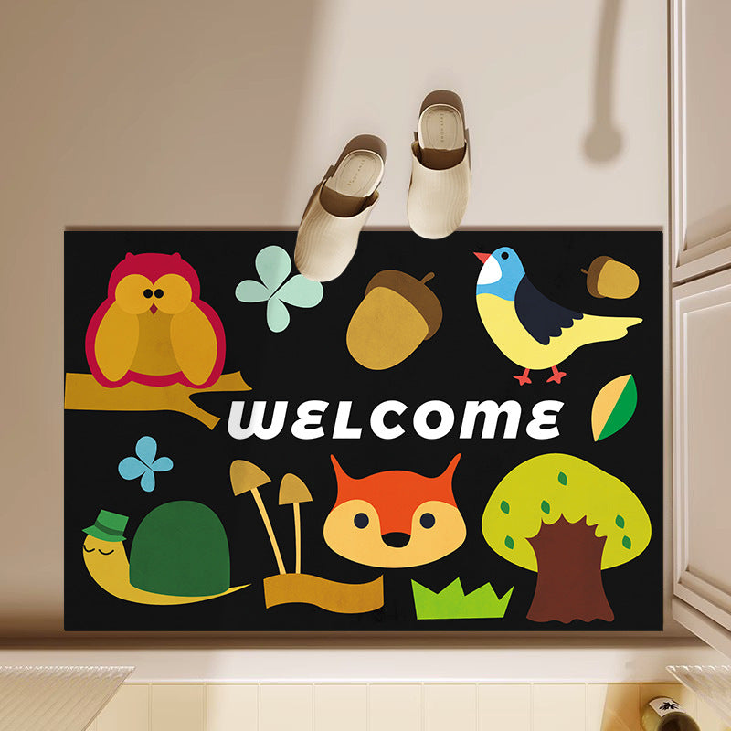 Fun-Themed Welcome Mat