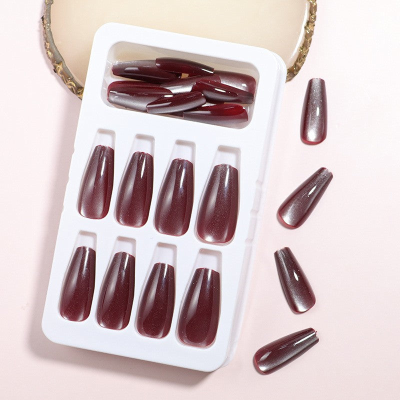 Short Almond Press-On Nail Set Kalsten