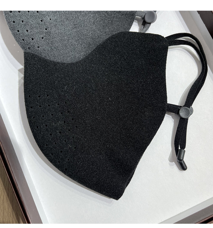 Contoured Breathable Fabric Face Mask with Adjustable Ear Cords Kalsten