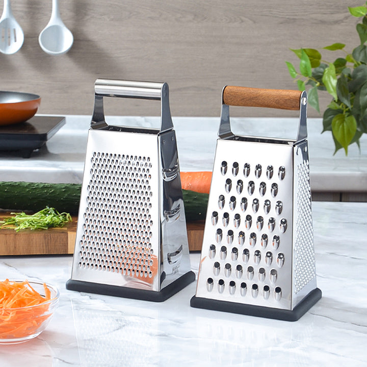 Ergonomic stainless steel cheese and vegetable grater Kalsten