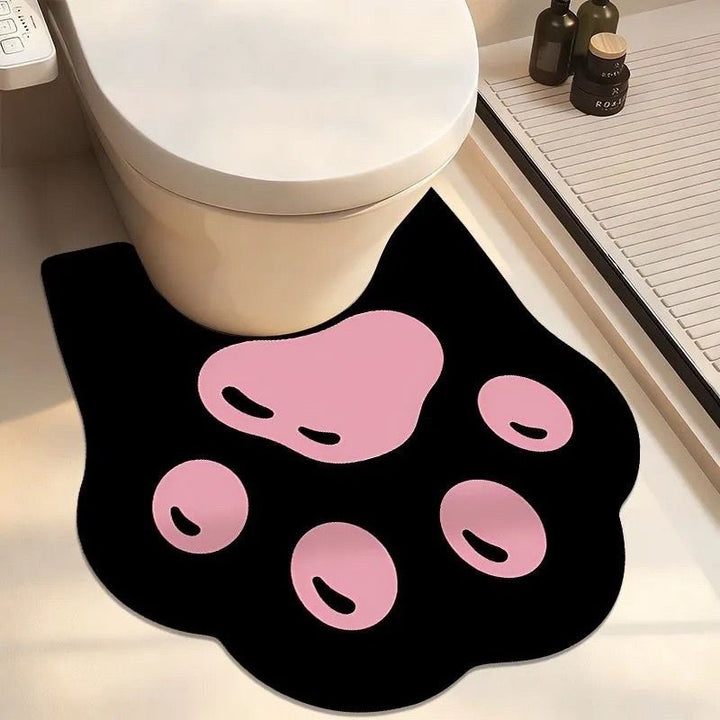 Novelty Pet Paw Bathroom Mat Kalsten